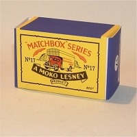 Matchbox Lesney 17a Removals Van